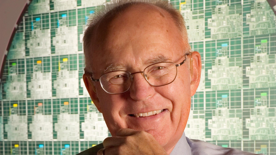 Gordon Moore gründete 1968 zusammen mit Andy Grove und Robert Noyce Intel.
