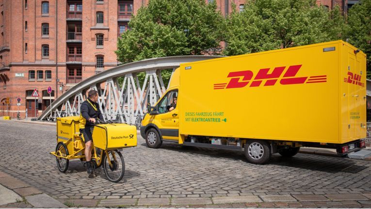 DHL est en Allemagne un leader des véhicules électriques.