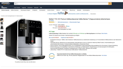 Erfahrungsbericht eines Startups: Vom Kaffeemaschinen-Hersteller gebeutelt - Foto: Amazon